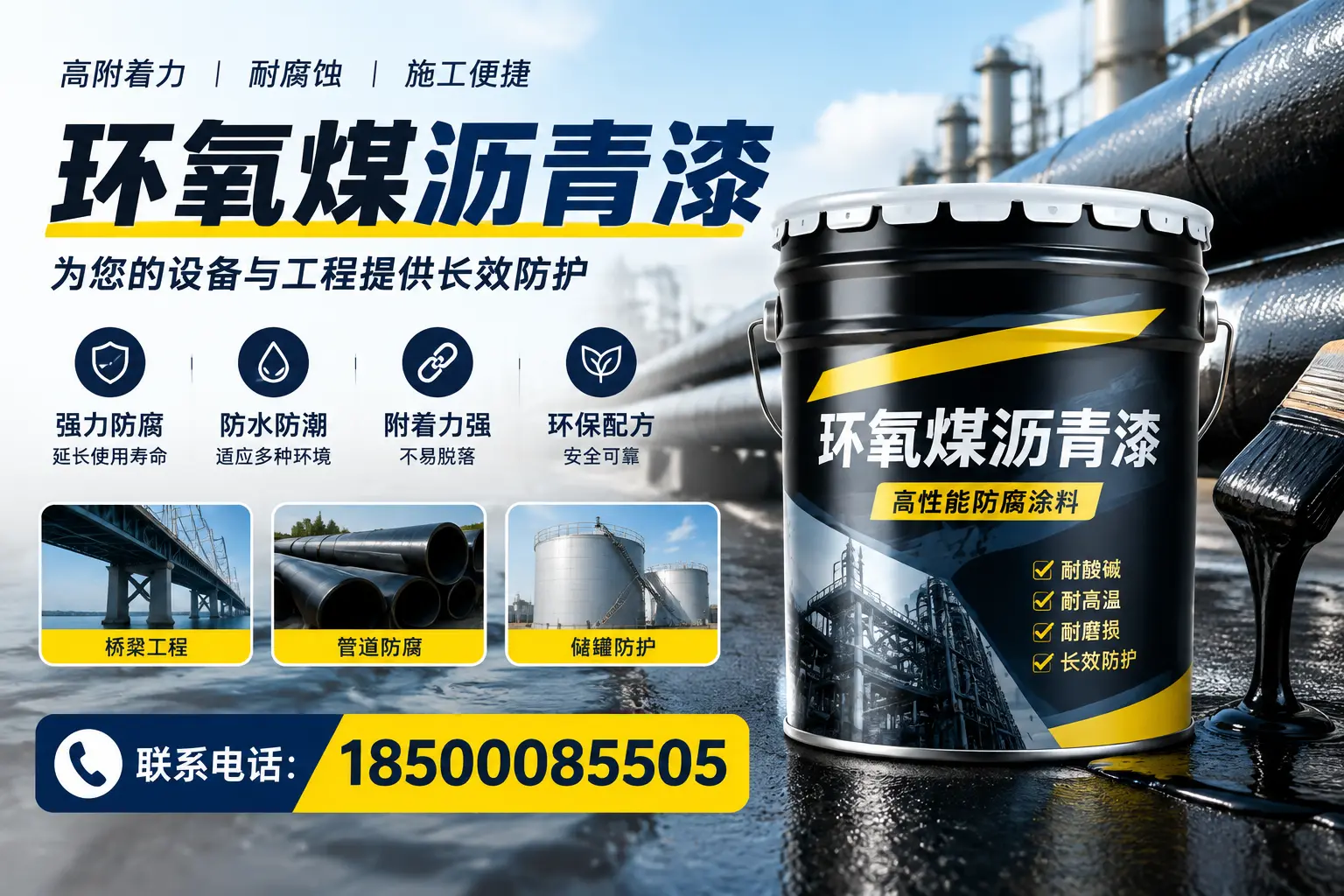 环氧煤沥青漆与其他涂料的对比分析，助力鞍山企业决策